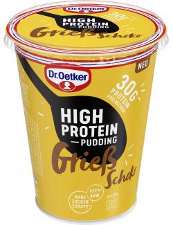 Dr. Oetker High Protein Pudding Grieß Schoko