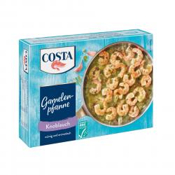 Costa Garnelen Pfanne Knoblauch