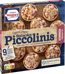 Original Wagner Pizza Steinofen Piccolinis Schinken