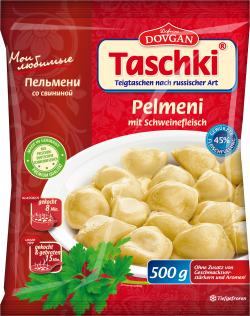 Dovgan Taschki Pelmeni mit Schweinefleisch