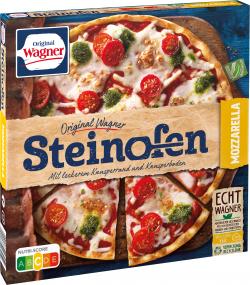 Original Wagner Steinofen Pizza Mozzarella vegetarische Pizza tiefgefroren
