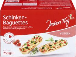 Jeden Tag Schinken-Baguettes