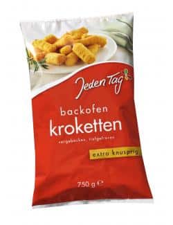 Jeden Tag Backofen Kroketten extra knusprig