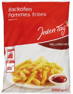 Jeden Tag Backofen Pommes Frites Wellenschnitt