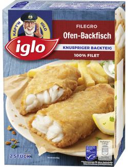 Iglo Filegro Ofen-Backfisch Knuspriger Backteig