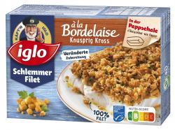 Iglo Schlemmer Filet à la Bordelaise knusprig kross