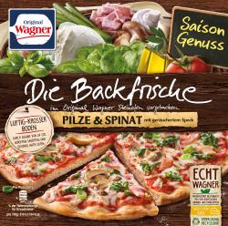 Original Wagner Die Backfrische Spargel Schinken Pizza mit Frühlingszwiebel