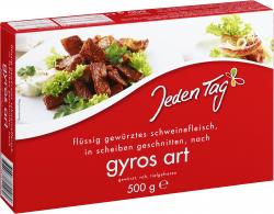 Jeden Tag Schweinefleisch in Scheiben nach Gyros Art