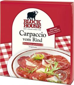 Block House Carpaccio vom Rind