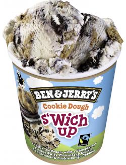 Ben & Jerry's Cookie Dough s´wich up
