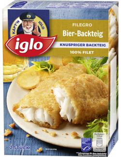 Iglo Filegro zünftiger Bier-Backteig