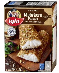 Iglo Filegro Mehrkorn Panade mit 7-Körner-Mix