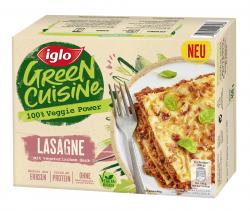 Iglo Green Cuisine Lasagne mit vegtarischem Hack