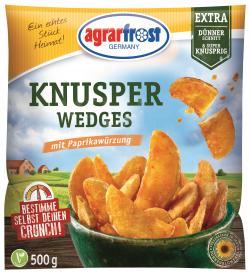 Agrarfrost Knusper Wedges mit Paprikawürzung