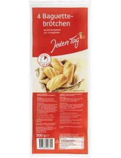 Jeden Tag Baguette-Brötchen