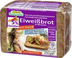 Mestemacher Eiweißbrot mit Karotten