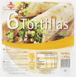 Sinnack 6 Tortillas Weizenfladen