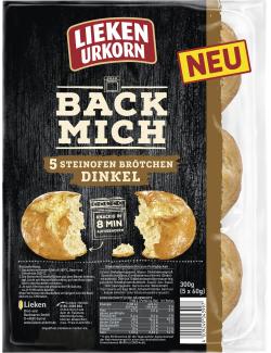 Lieken Urkorn Back Mich Steinofen Brötchen Dinkel