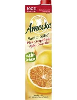 Amecke Sanfte Säfte Pink Grapefruit-Apfel-Sweetie