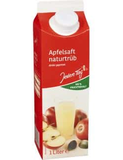 Jeden Tag Apfelsaft naturtrüb