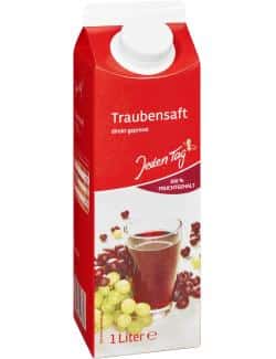 Jeden Tag Traubensaft