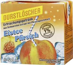 Durstlöscher Eistee Pfirsich