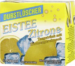 Durstlöscher Eistee Zitrone