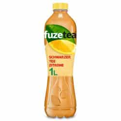 Fuze Tea Schwarzer Tee-Zitrone (Einweg)