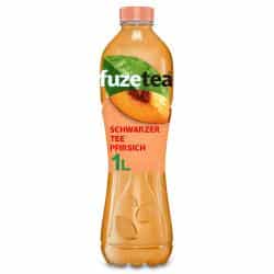 Fuze Tea Schwarzer Tee Pfirsich (Einweg)