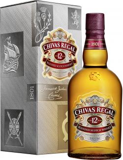 Chivas Regal Blended Scotch Whisky 12 years