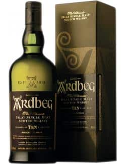 Ardbeg Islay Single Malt Scotch Whisky 10 Jahre 46% Vol.