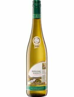 Moselland Riesling Kabinett Weißwein halbtrocken