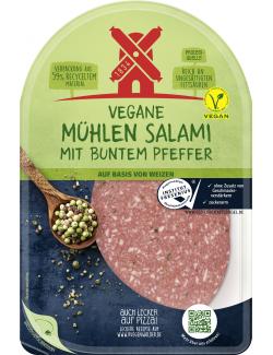 Rügenwalder Mühle Vegane Mühlen Salami mit buntem Pfeffer