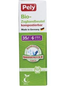 Pely Bio-Zugbandbeutel kompostierbar 35 Liter