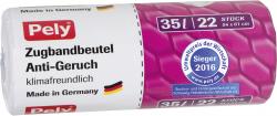 Pely Zugband-Müllbeutel Anti Geruch 35 Liter