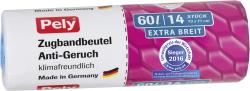 Pely Zugband-Müllbeutel Anti Geruch extra breit 60 Liter