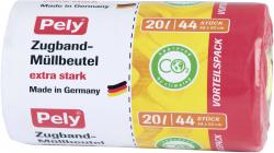 Pely Zugband-Müllbeutel extra stark 20 Liter Vorteilspack