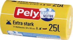 Pely Zugband-Müllbeutel extra stark 25 Liter