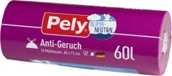 Pely Zugband-Müllbeutel 60 Liter Anti-Geruch