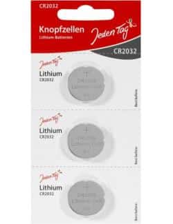 Jeden Tag Knopfzellen Lithium-Batterien CR2032