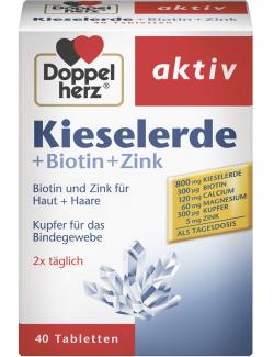 Doppelherz aktiv Kieselerde + Biotin + Zink