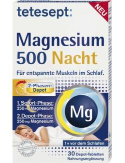 Tetesept Magnesium 500 Nacht