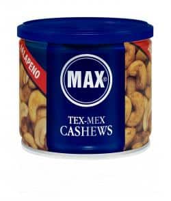 Max Cashews Tex Mex mit Jalapeno