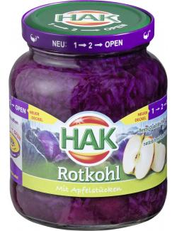 Hak Rotkohl mit Apfelstücken