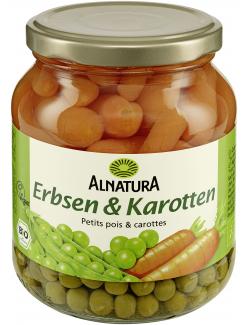 Alnatura Erbsen und Karotten