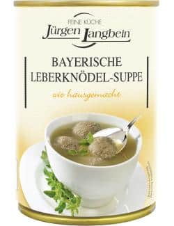 Jürgen Langbein Bayerische Leberknödel-Suppe