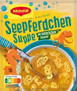 Maggi Guten Appetit Seepferdchen-Suppe