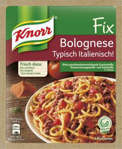 Knorr Fix Bolognese Typisch Italienisch