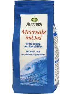 Alnatura Meersalz mit Jod