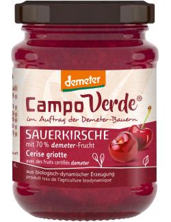Campo Verde Demeter Fruchtaufstrich Sauerkirsche